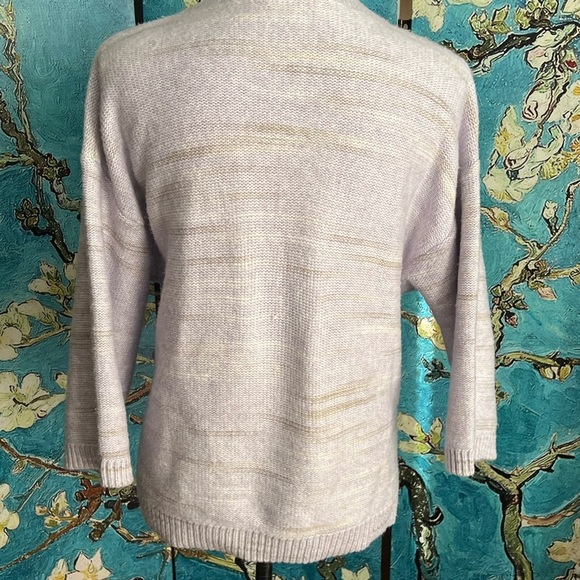 Loft Outlet SZ petite XL, pullover, fifty shades of grey knit sweater. - Picture 3 of 12